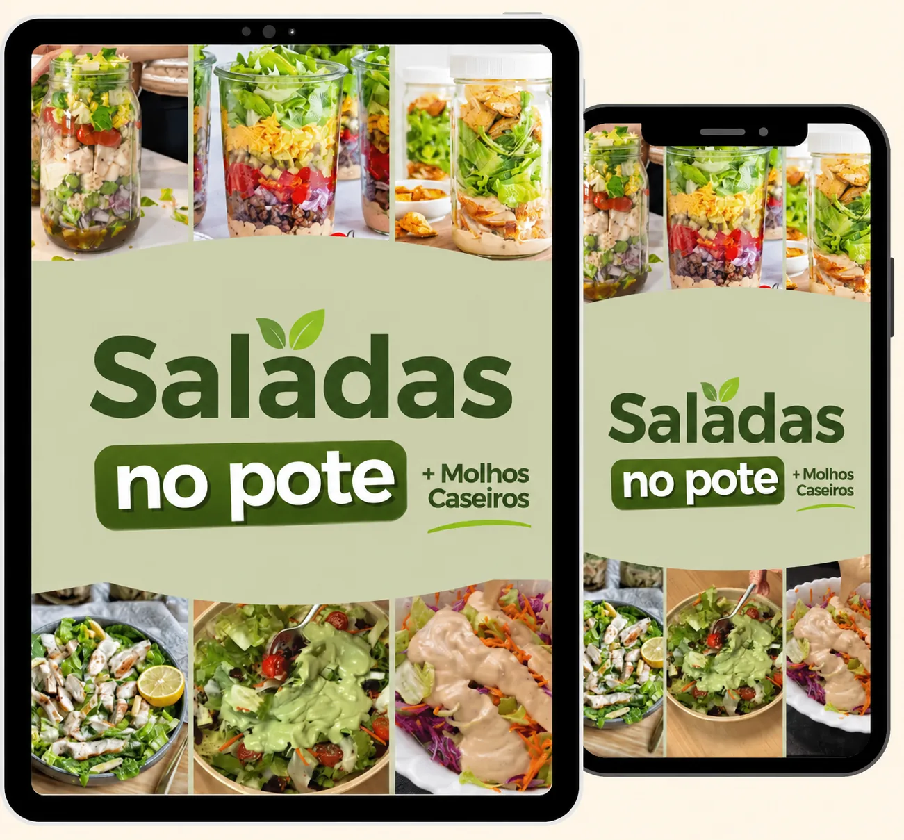 Mockup Saladas no Pote
