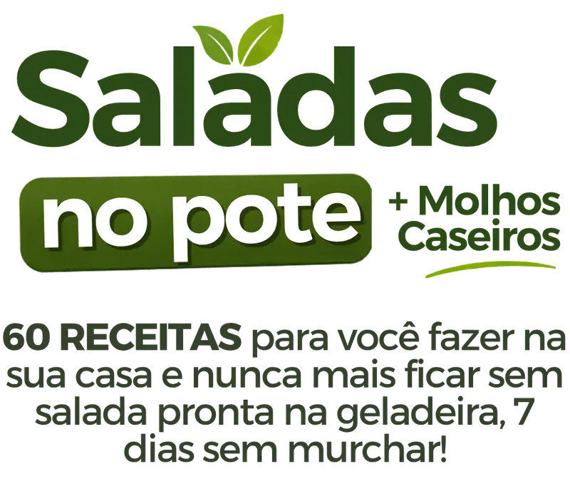 Saladas no Pote